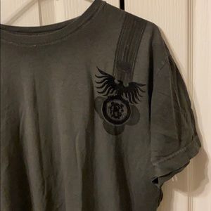 Dark Grey Remetee Short Sleeve T-Shirt (L)